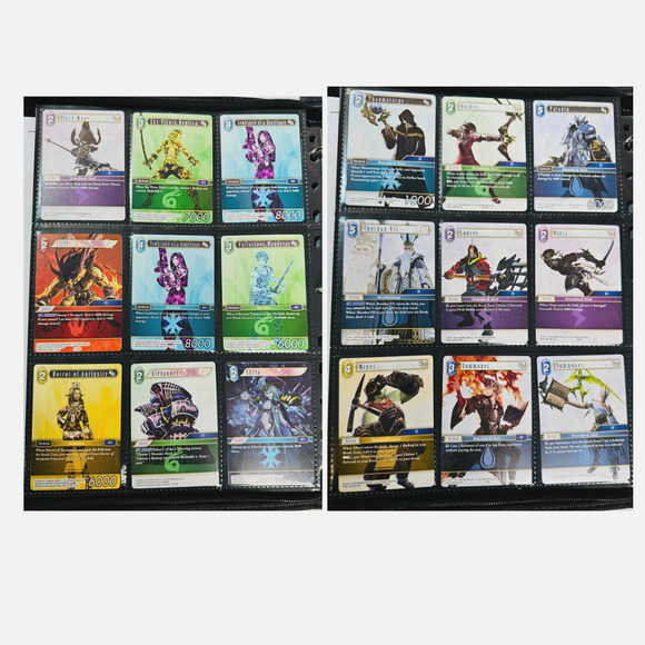 Final Fantasy TCG Master Collection Lot – 199 Cards – Ships in Binders – NM/M - Picture 9 of 16